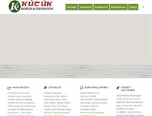 Tablet Screenshot of kutukmobilya.com